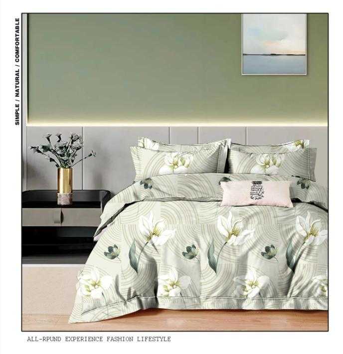 Siara 108X108(9ftX9ft) King size cotton premium bedsheets