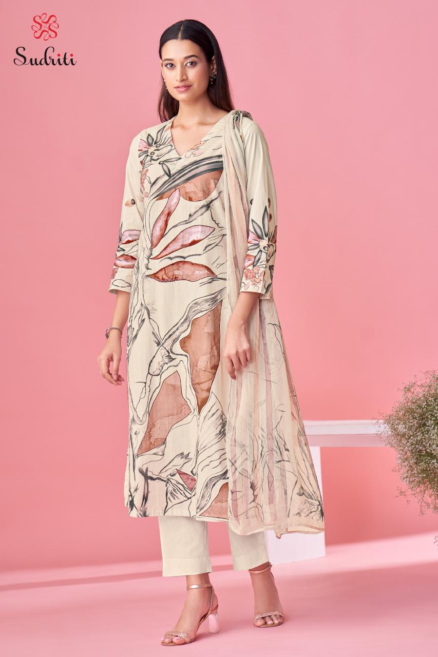 Sudriti Shugam Catalog wholesale unstitched salwar kameez suppliers