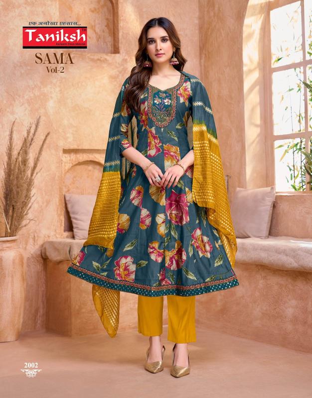Taniksh Samma vol 2 catalog manufacture and wholesale embroidary kurtis in jaipur