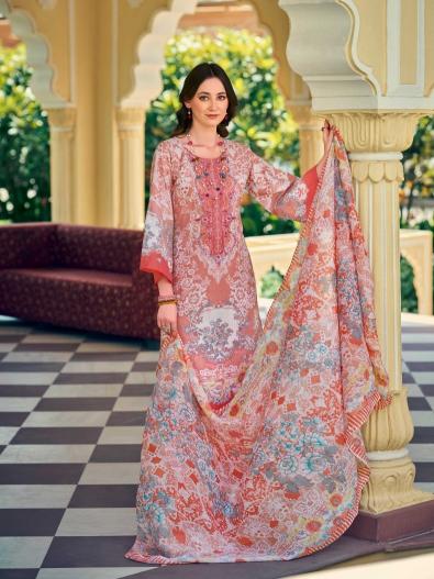 Zulfat Gulnaaz Vol 4 catalog dress materials wholesaler in surat