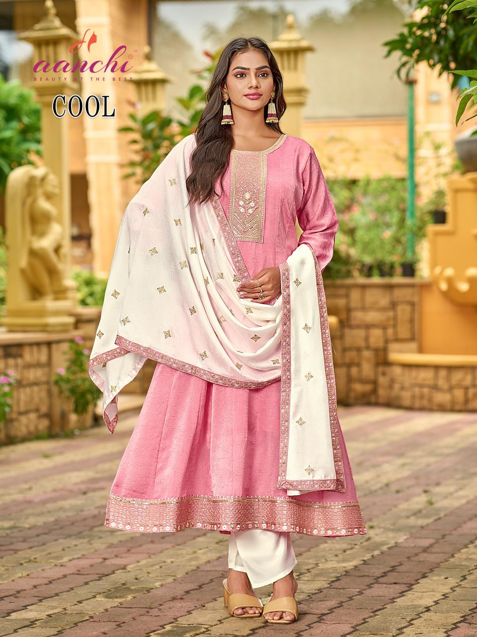 Aanchi Cool catalog ladies designer kurtis manufacturers india