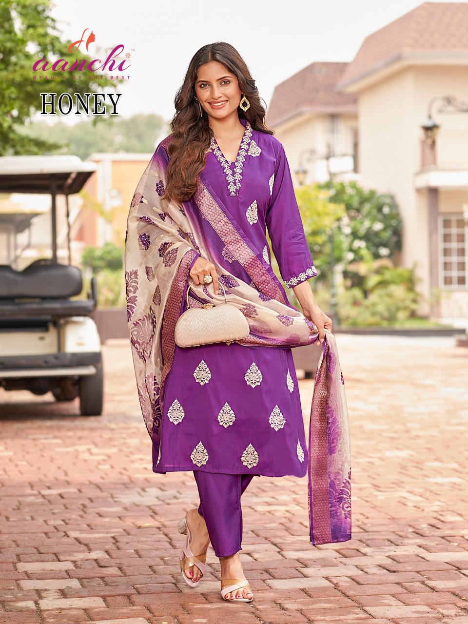 Aanchi Honey catalog ladies kurti brands in india