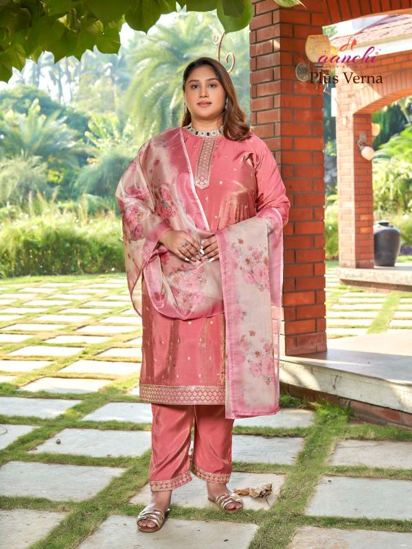 Aanchi Plus Verna catalog plus size indian kurtis