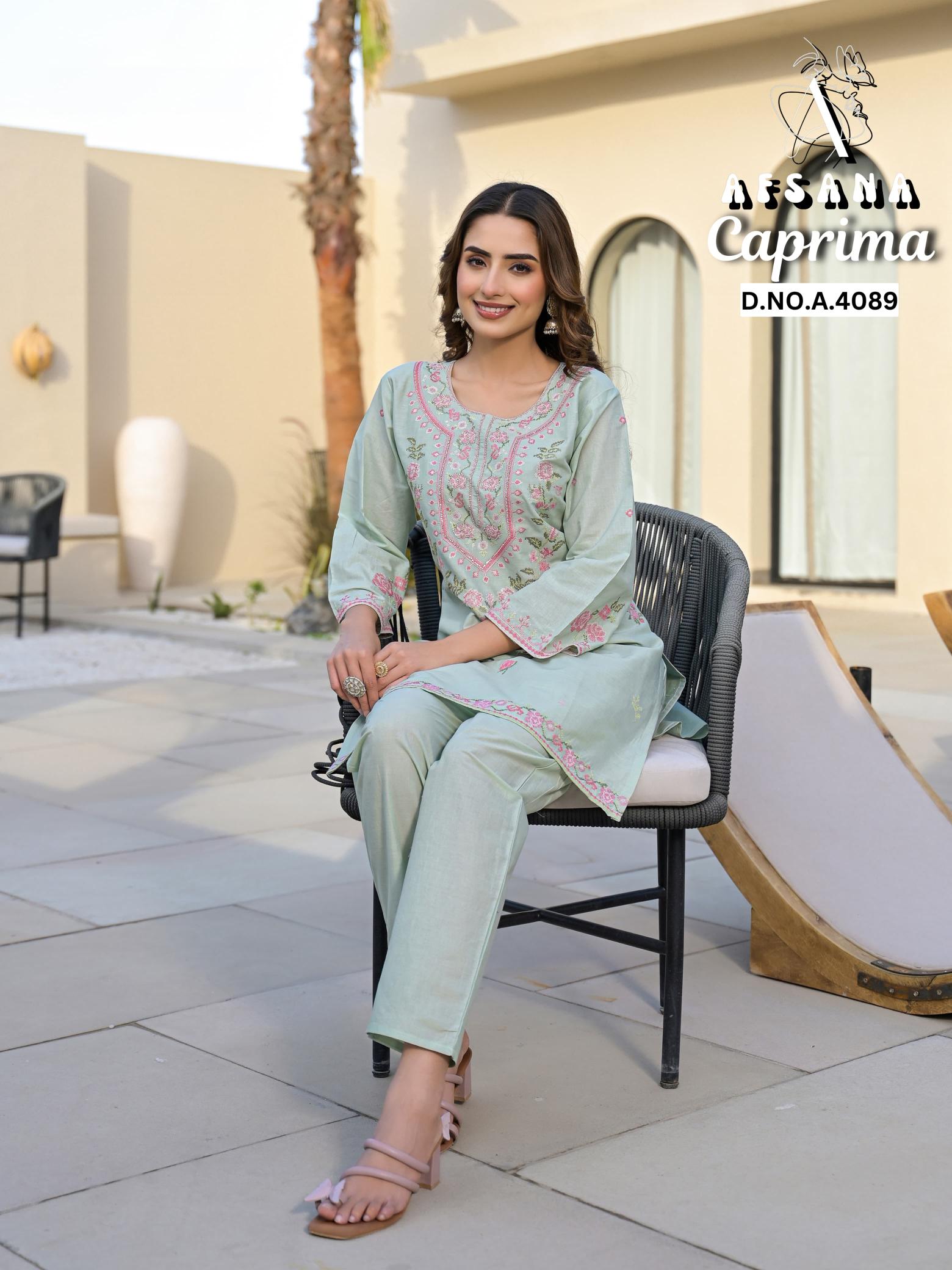 Afsana Caprima catalog salwar kameez wedding suits designs 2025 pakistani