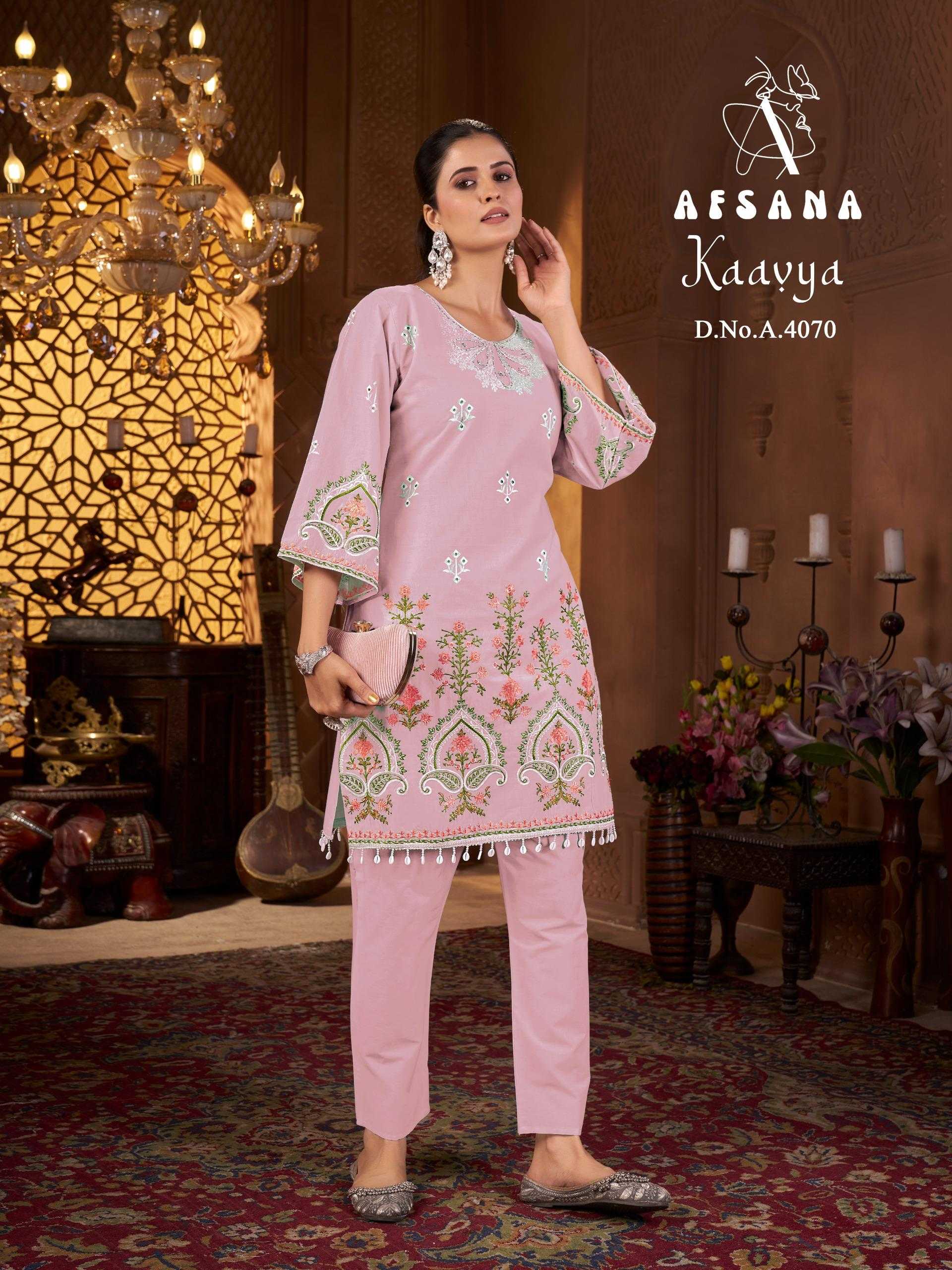 Afsana Kaavya catalog pakistani wedding suits 2025