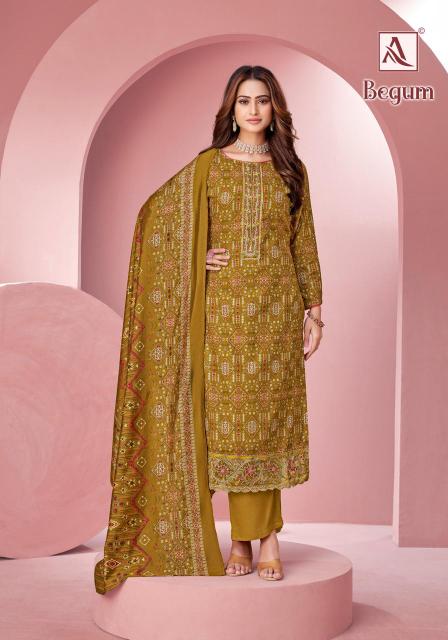 Alok Begum catalog wholesale dress material online shopping