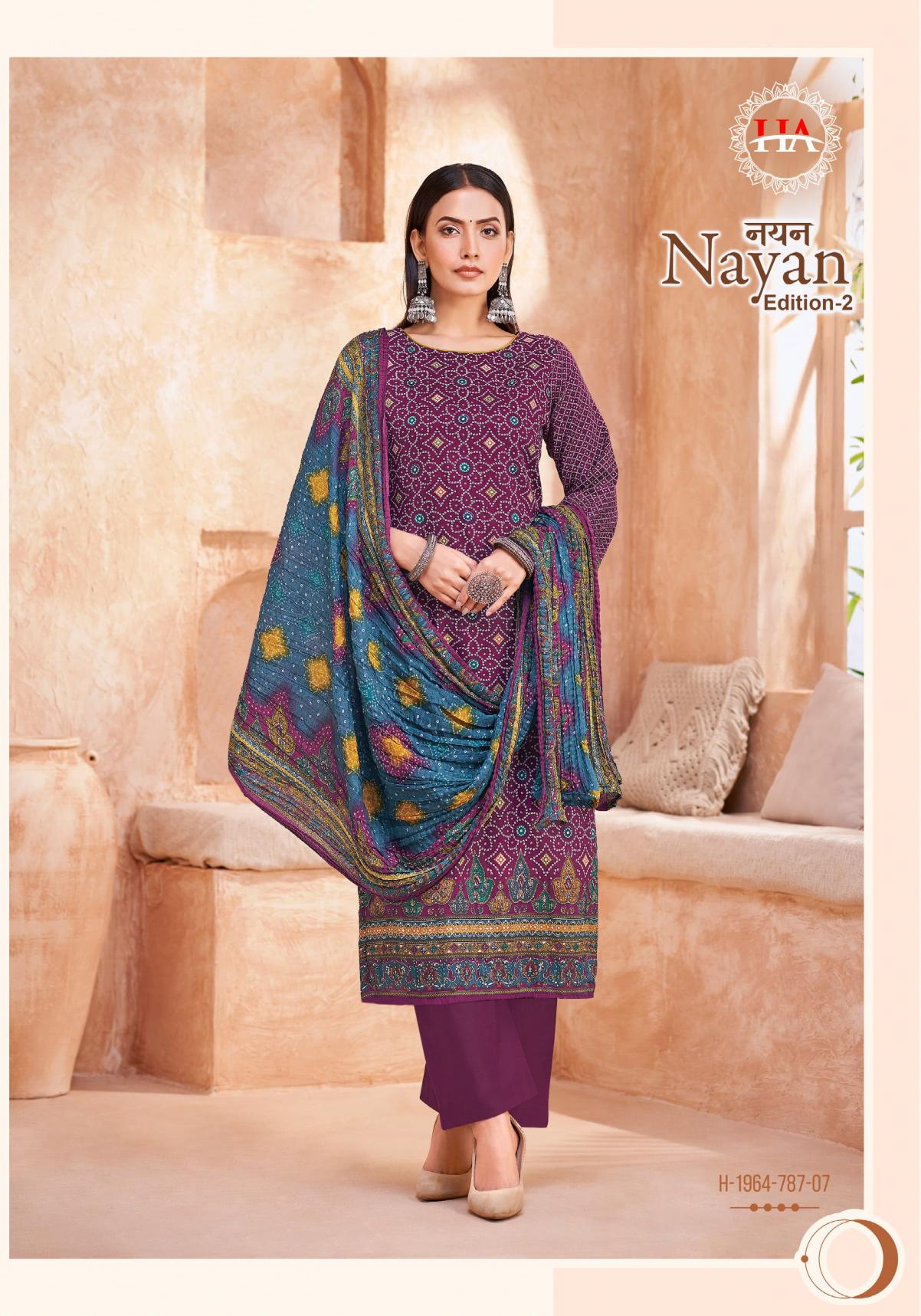 Alok Nayan vol 2 catalog dress materials wholesale shop in mangalagiriu