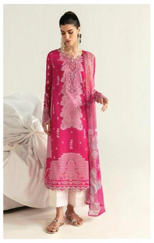 Alzohaib Az 1294 to 1300 catalog Chiffon Dupatta pakistani suits wholesale suppliers in delhi