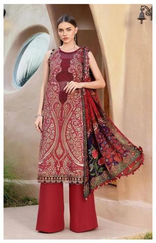Alzohaib Az Anaya catalog Cotton Dupatta pakistani suits wholesale in bangladesh