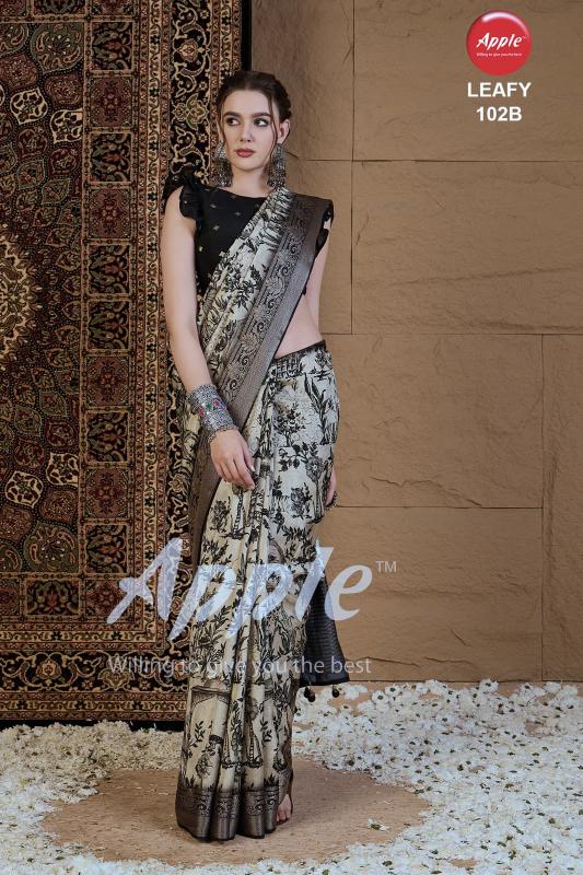 Apple Leafy catalog surat ka saree bazaar