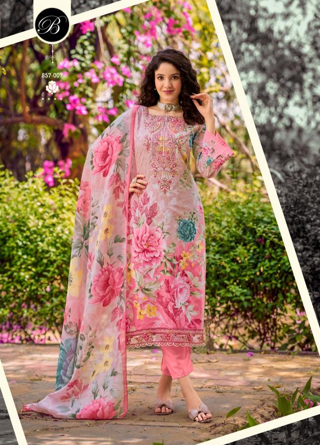Belliza Yasmin catalog dress material wholesale dealers