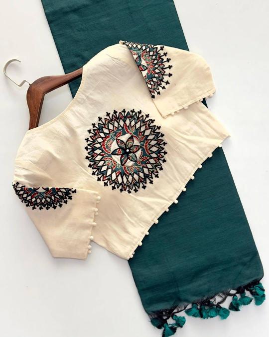 Blousewala Hk6 Khadi cotton Vol 3 catalog wholesale sarees surat