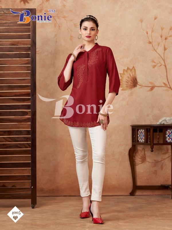Bonie Berkha Vol 4 catalog indian short kurtis