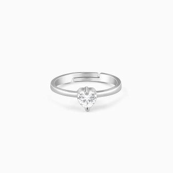 Buy Silver Adjustable Ring