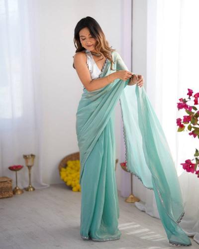 Dazira Ziva 47 catalog organza saree in surat