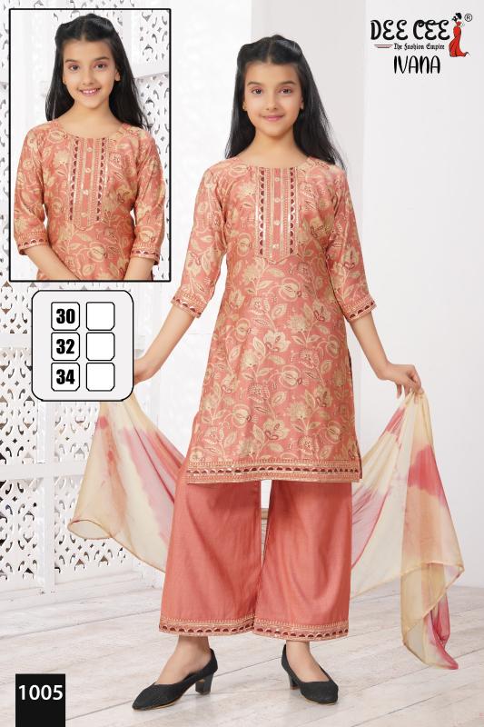 Deecee Ivana catalog kids wear wholesalers in tirupur