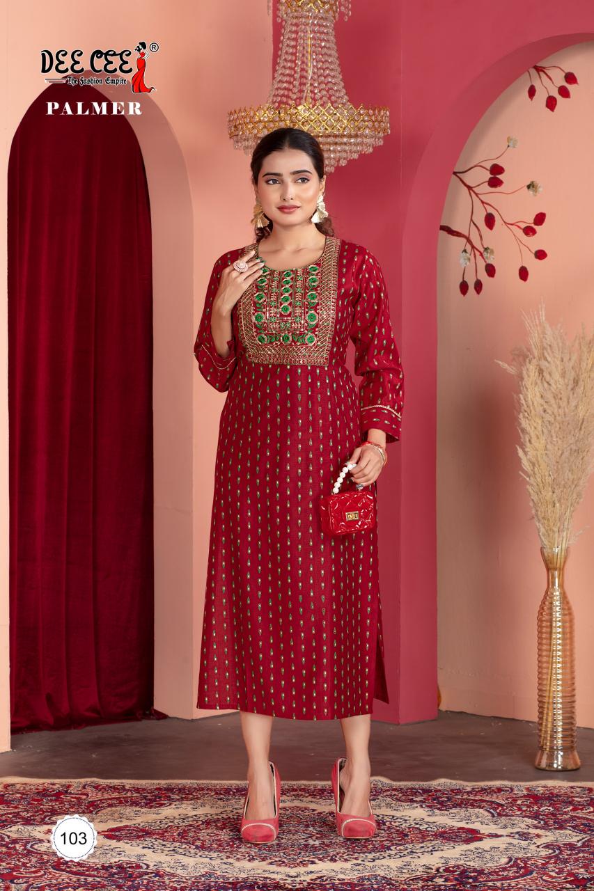 Deecee Palmer catalog kurtis for womens online india