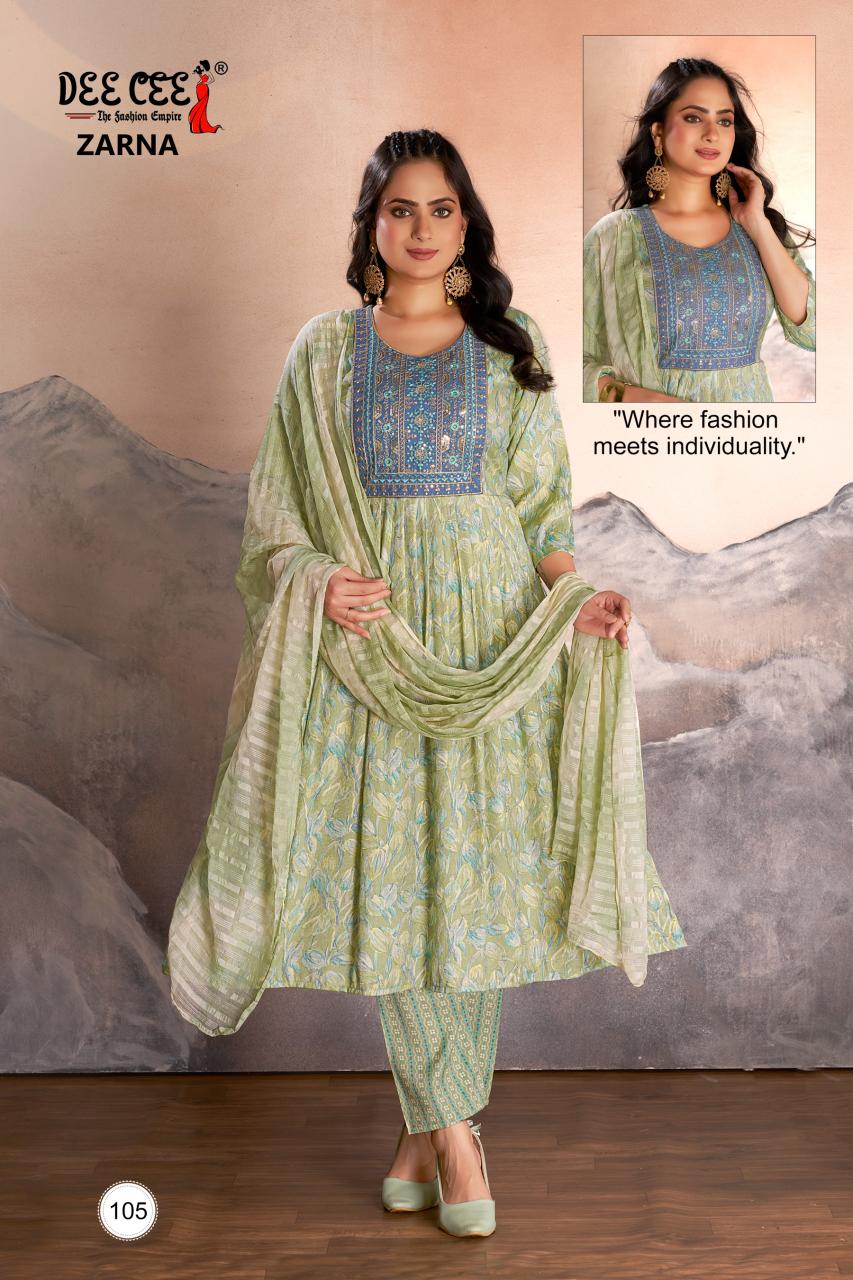 Deecee Zarna catalog designer kurtis ebay india