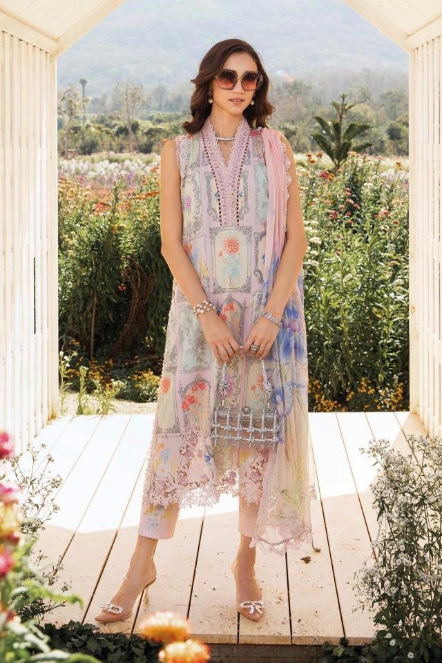 Deepsy Maria B Mprints 25 Catalog Chiffon Dupatta pakistani wholesale replica suits in delhi