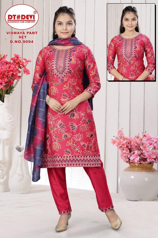 Dt Devi Vismaya 9094 catalog wholesale kids wear com