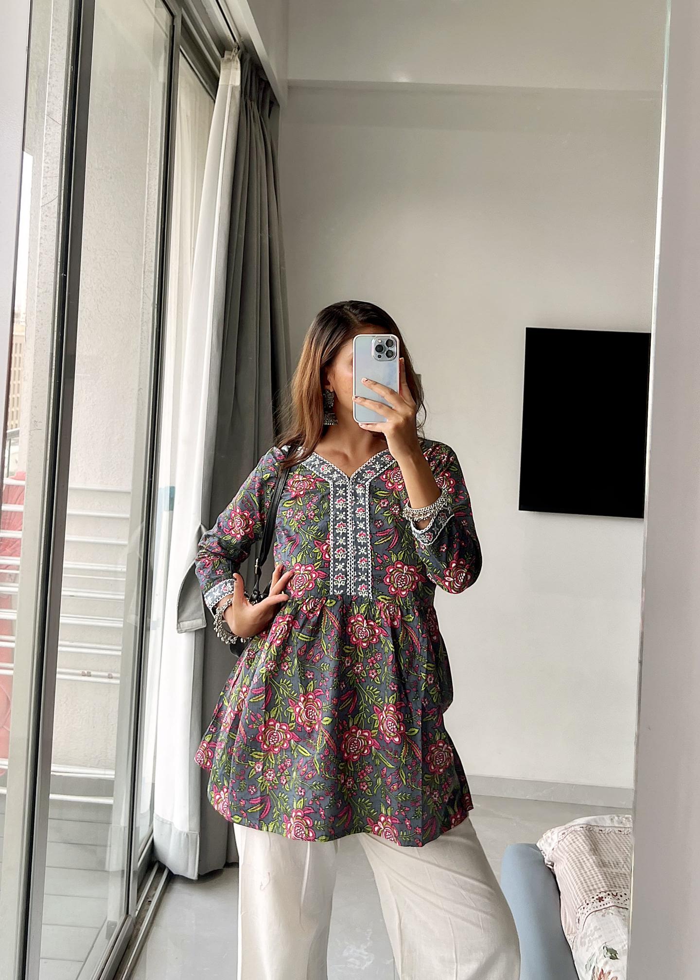 Felocity Premium Cotton vol 4 catalog jaipuri short kurtis wholesale