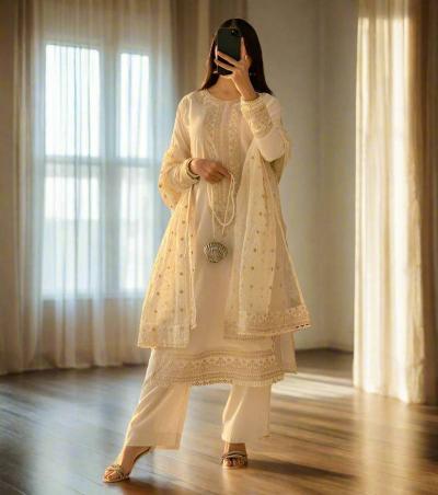 Felocity Yd 030 catalog white cotton kurtis online india