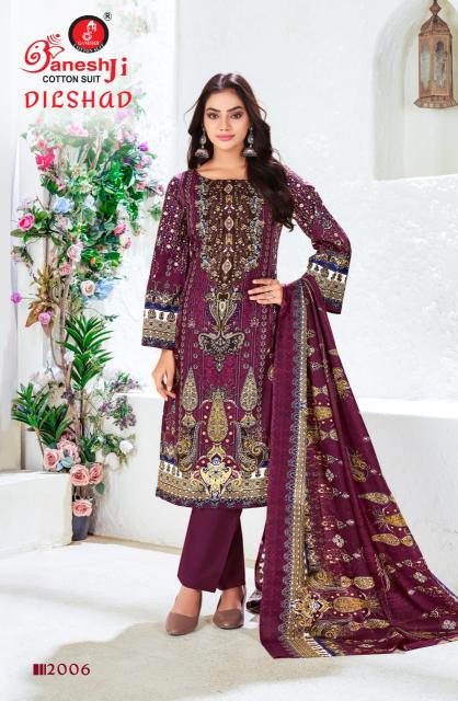 Ganeshji Dilshad Vol-02 – Karachi Dress Material - Wholesale Catalog