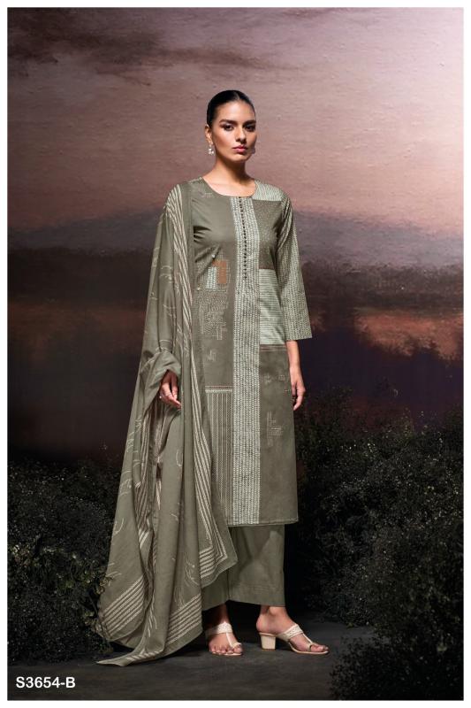 Ganga Afira 3654 catalog salwar kameez wholesale market in kolkata