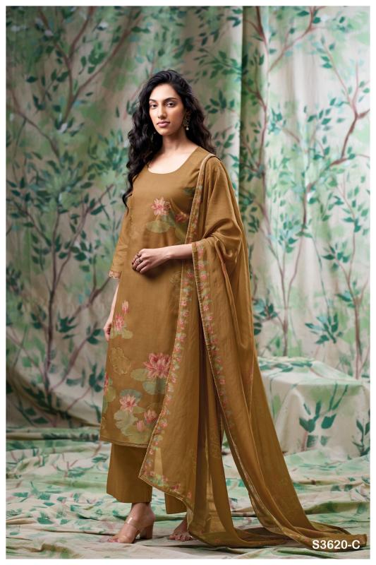Ganga Ayra 3620 catalog wholesale salwar kameez in jaipur