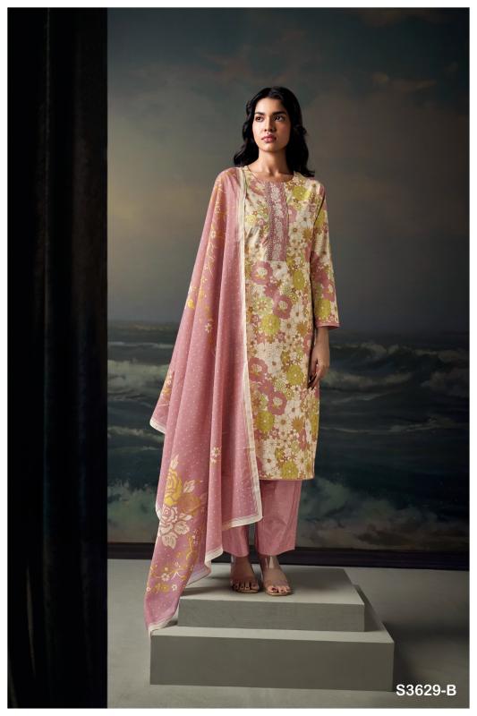 Ganga Chahana 3629 catalog online wholesale wedding salwar kameez