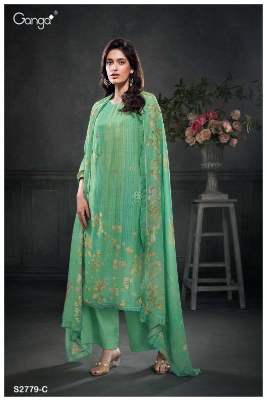Ganga Jessalyn 2779 catalog surat salwar kameez online