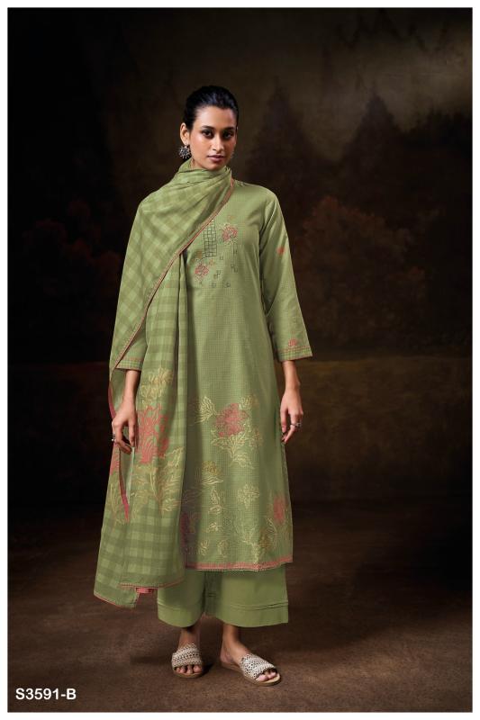 Ganga Ketki 3591 catalog wholesale salwar kameez india surat