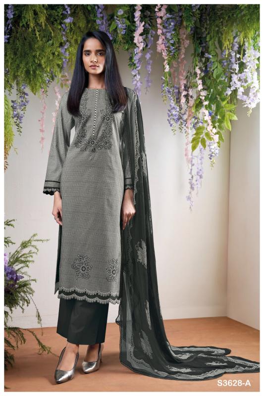 Ganga Myraavi 3628 catalog cotton salwar kameez manufacturers in surat