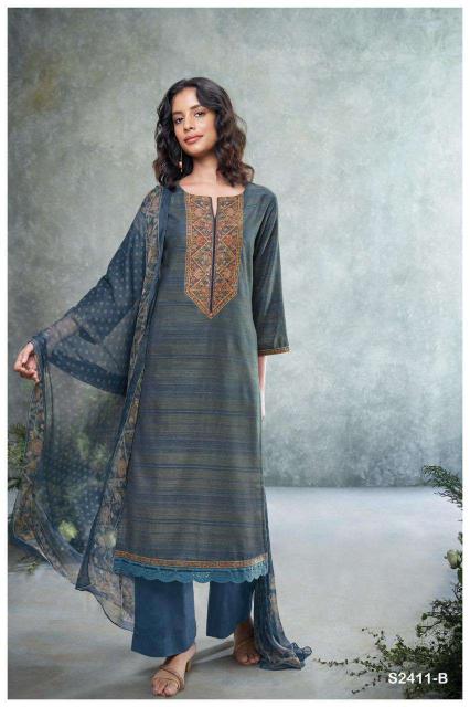 Ganga Roplex 2411 catalog buy wholesale salwar kameez surat