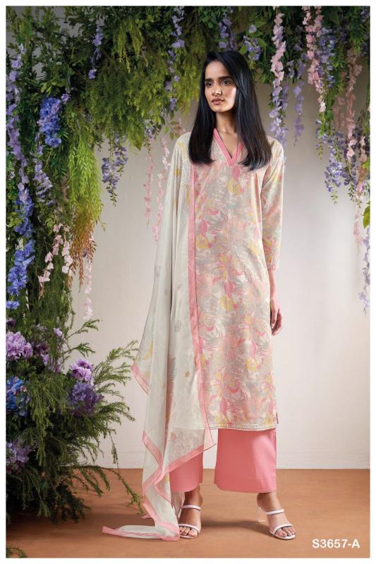 Ganga Thalira 3657 catalog wholesale clothing salwar kameez