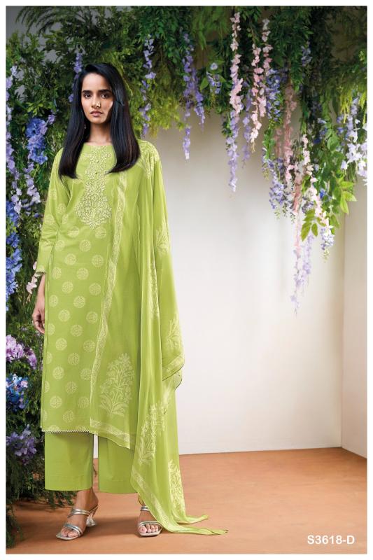 Ganga Vireya 3618 catalog salwar kameez manufacturers in surat
