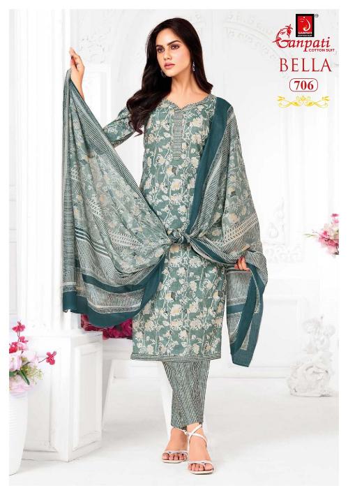 Ganpati Bella Vol-7 – Kurti Pant With Dupatta - Wholesale Catalog