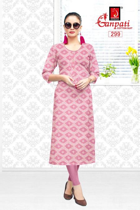 Ganpati Kalakruti Vol-1 – Straight Kurtis - Wholesale Catalog