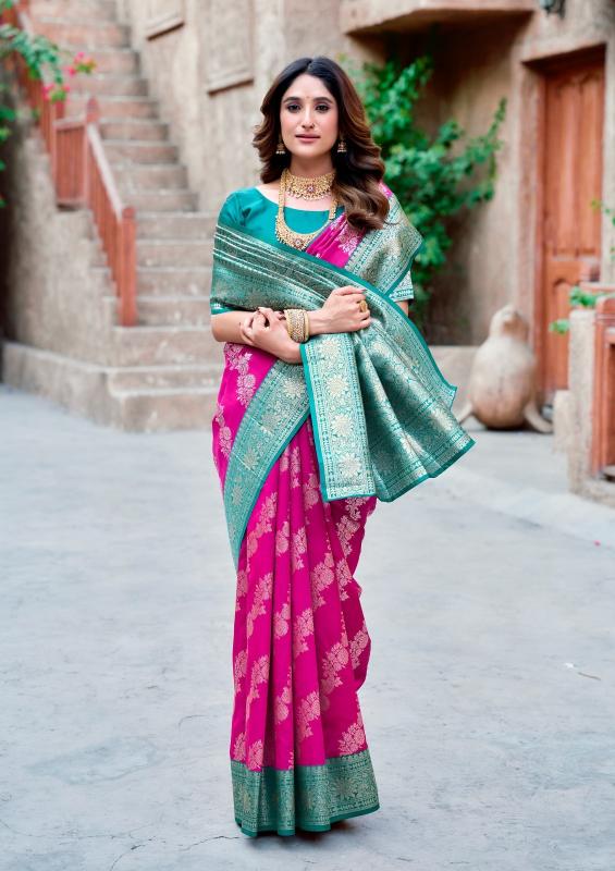 Gobuni Sanvi Silk catalog surat silk sarees online shopping