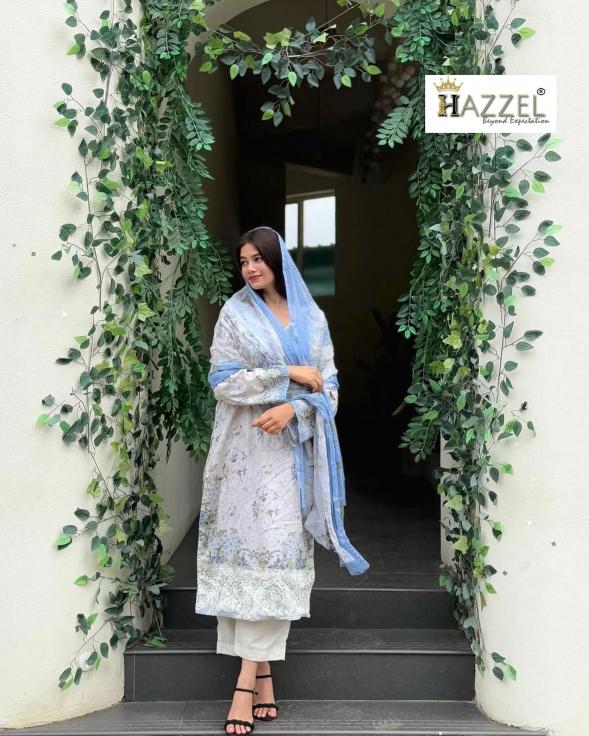 Hazzel Needle Wonder 0327 Catalog pakistani designer suits wholesale