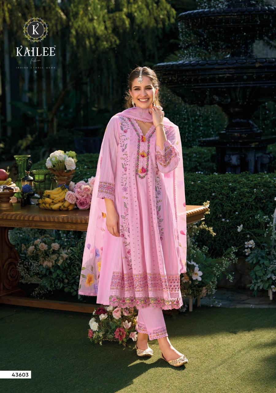 Kailee Fashion Jugani catalog indian stylish kurti