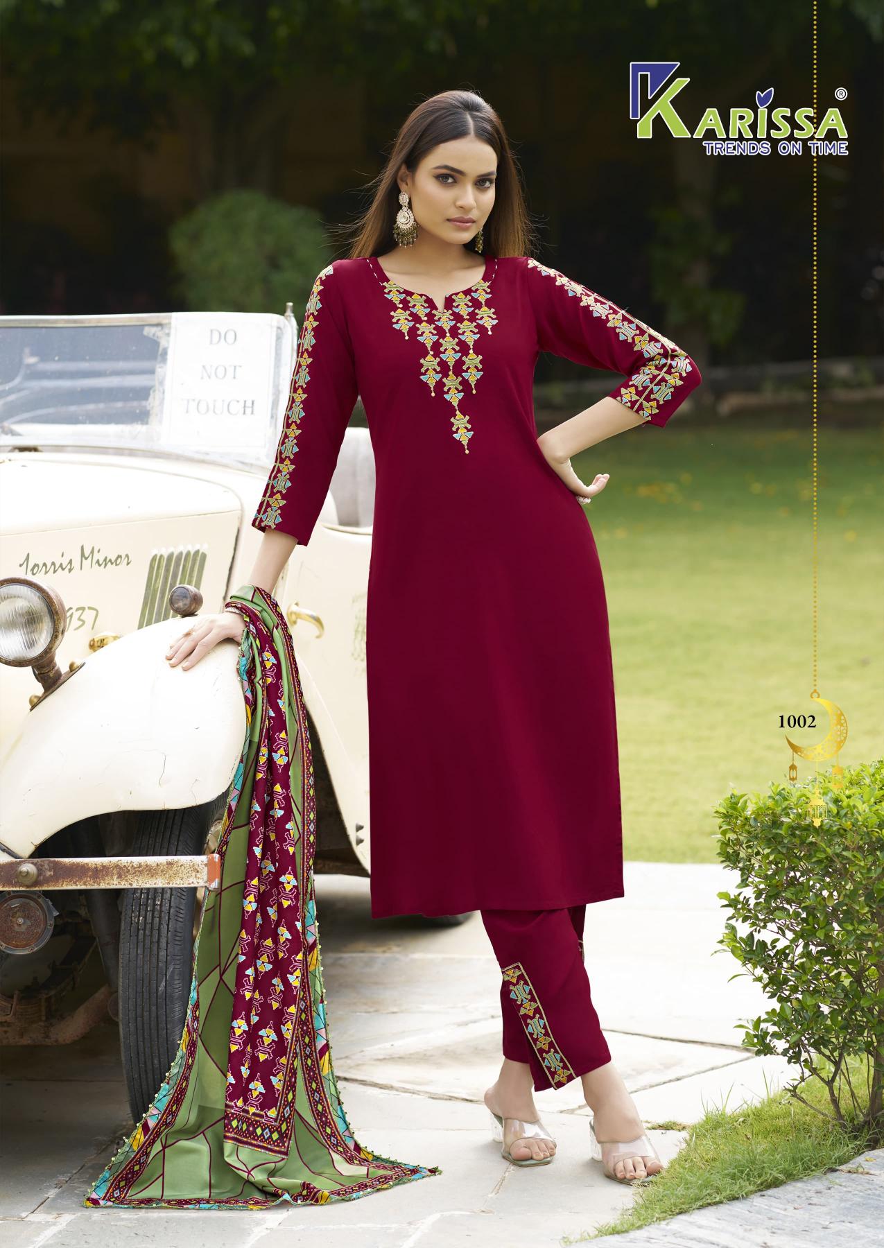 Karissa Anika catalog buy party wear kurtis online india
