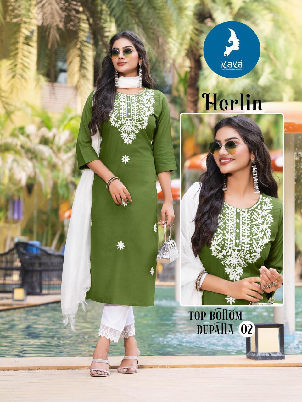 Kaya Herlin catalog best kurti wholesale market in india