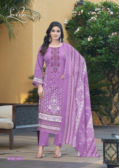 Levisha Naira Nx Vol 15 Catalog surat wholesale market dress materials in pirce