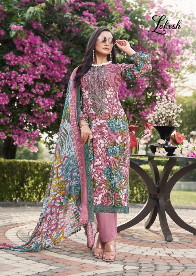 Levisha Shabnam catalog wholesale dress material in hyderbad