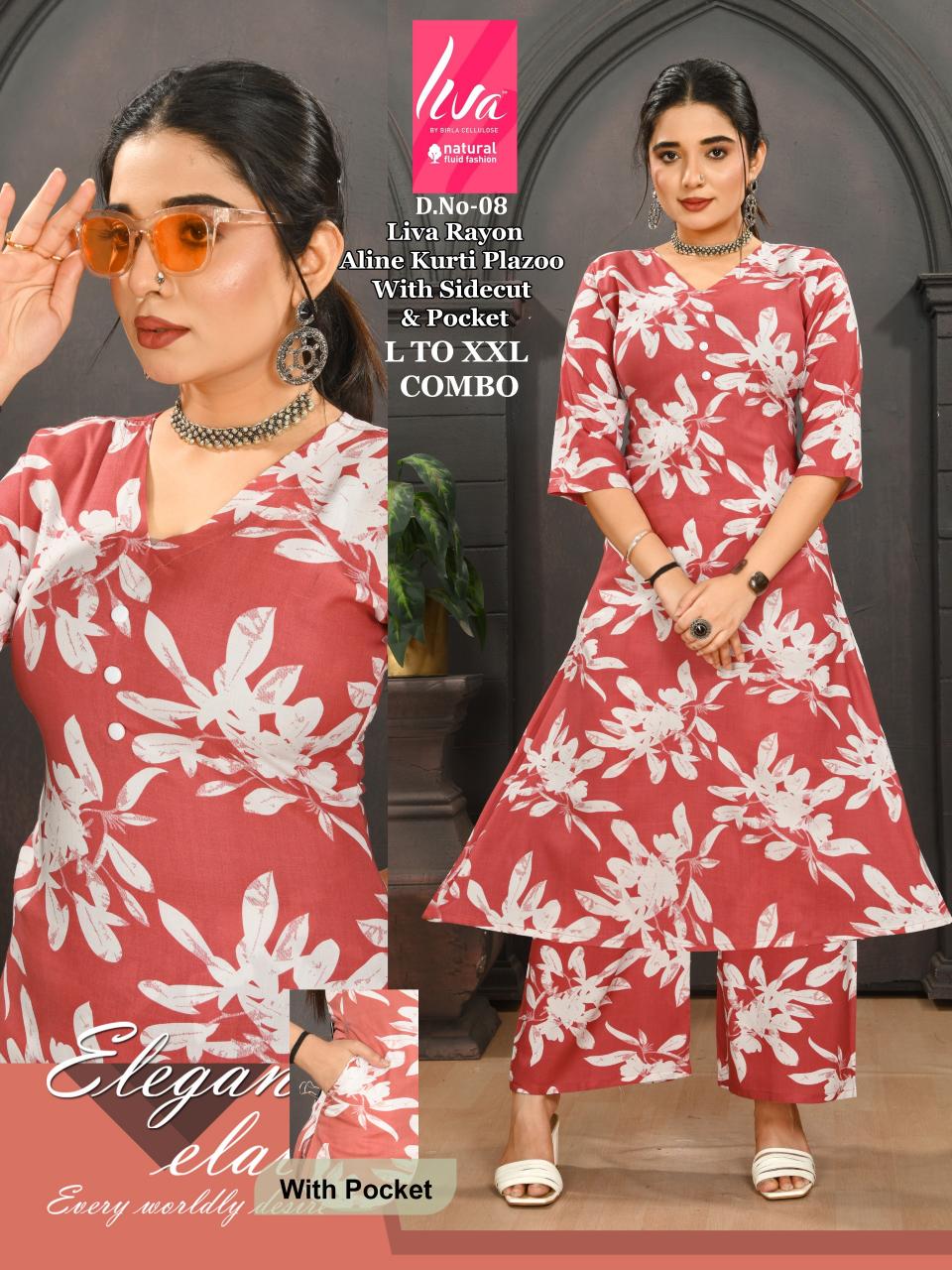 Liva D 06 to 08 catalog cheap co ord sets