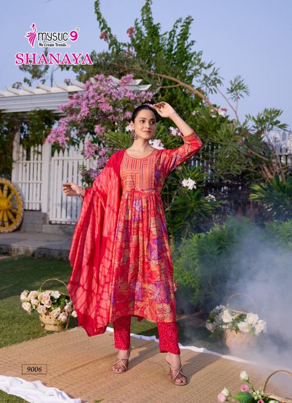 Mystic 9 Shanaya Vol 9 catalog umbrella cut kurtis online india