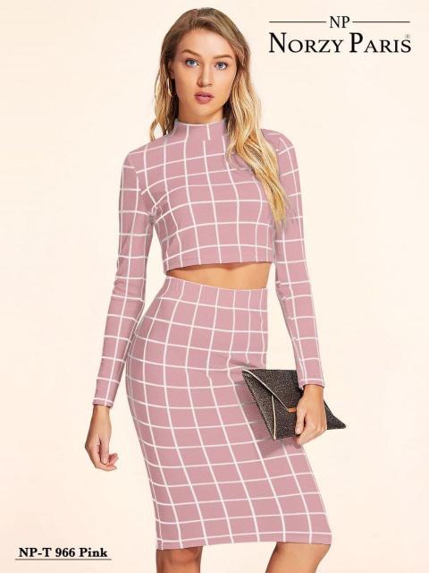 Norzy Paris Tipsy T 961 Black , 966 Pink , 967 White Catalog bodycon dress for women