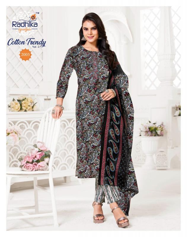 Radhika Lifestyle Cotton Trendy vol 2 catalog buy online cotton kurtis in india