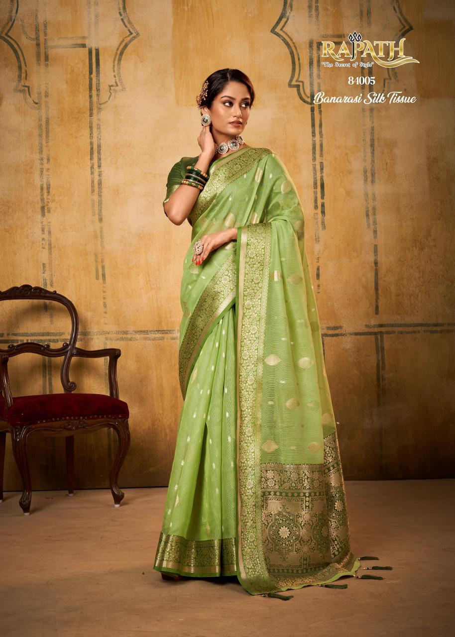 Rajpath Petals Banarasi bridal sarees surat catalog